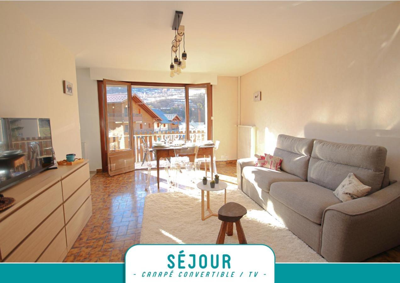 Briancon - Serre Chevalier 1200 - Joli Appartement - Face Aux Pistes En Centre Ville 외부 사진