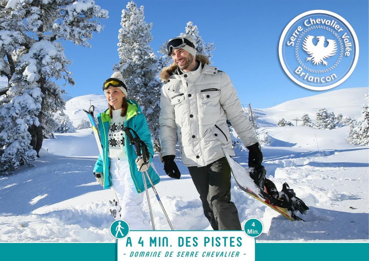 Briancon - Serre Chevalier 1200 - Joli Appartement - Face Aux Pistes En Centre Ville 외부 사진